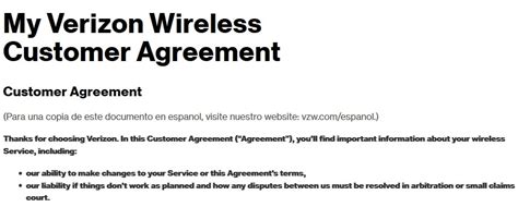 Verizon wireless Auto Pay Terms & Conditions.